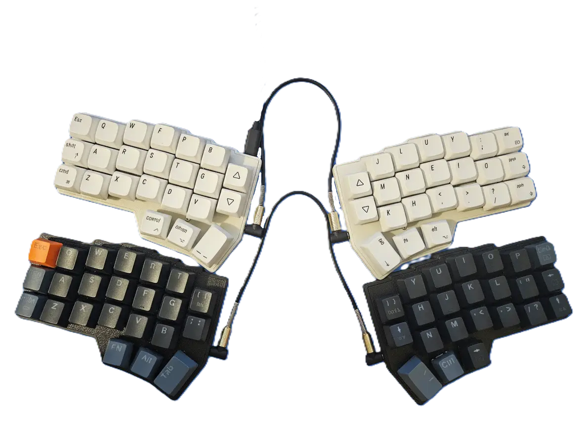 Capa do projeto Minhas experiências sobre o Corne V4