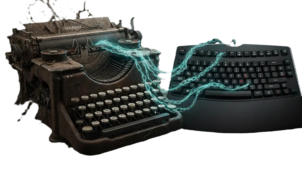 Capa do projeto Maldição herdada QWERTY